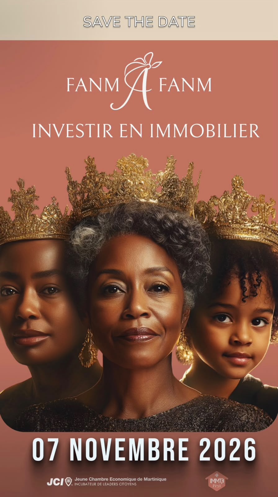 Save the date : FANM A FANM, Investir en immobilier, 7 novembre 2026